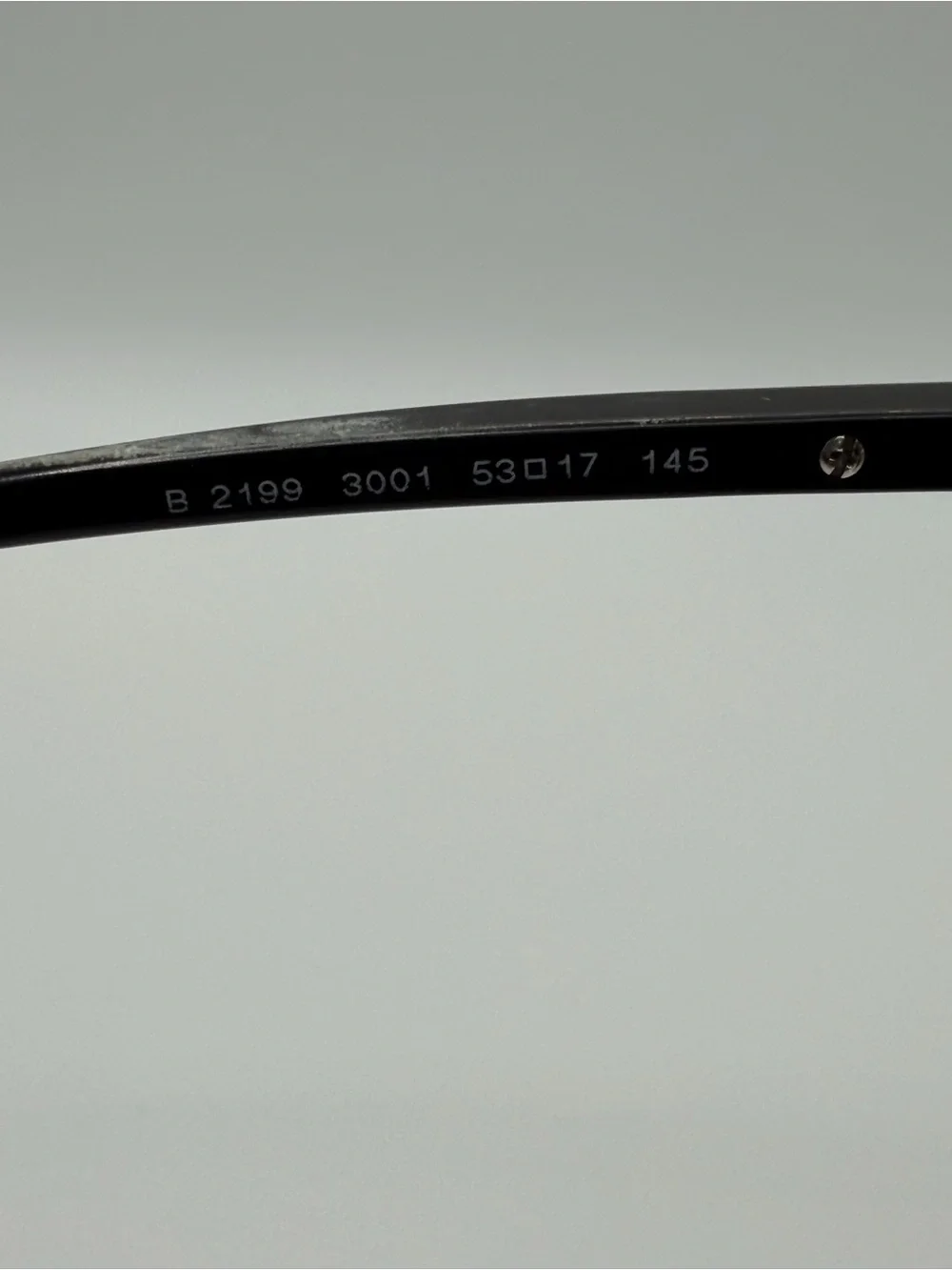 Burberry B 2199 3001 Eyeglass FRAMES Black Rectangle 53-17-145 Made in Italy